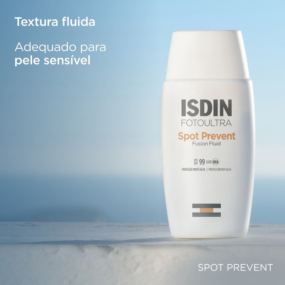 Protetor Solar Facial ISDIN Foto Ultra Spot Prevent FPS 99 50ml
