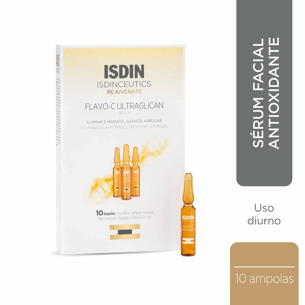 Sérum Antioxidante Diurno IsdinCeutics Flavo-C Ultraglican 10 Un