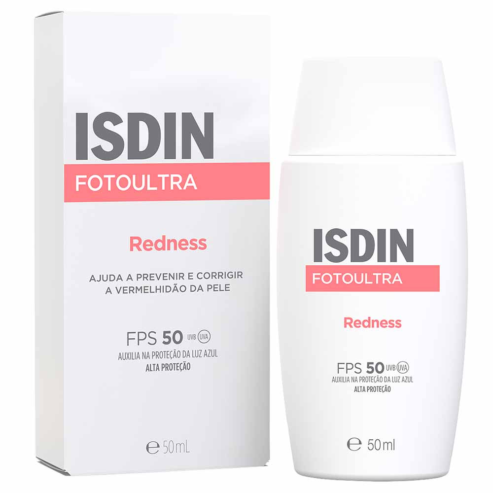 Protetor Solar Isdin Redness FotoUltra FPS50 50ml