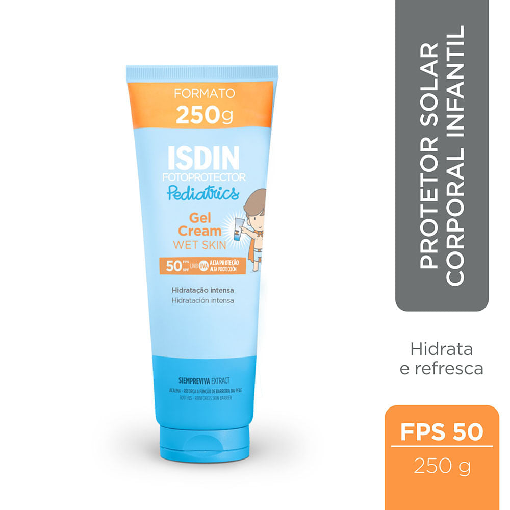 Protetor Solar Corporal Gel Cream FPS 50 Isdin - 4