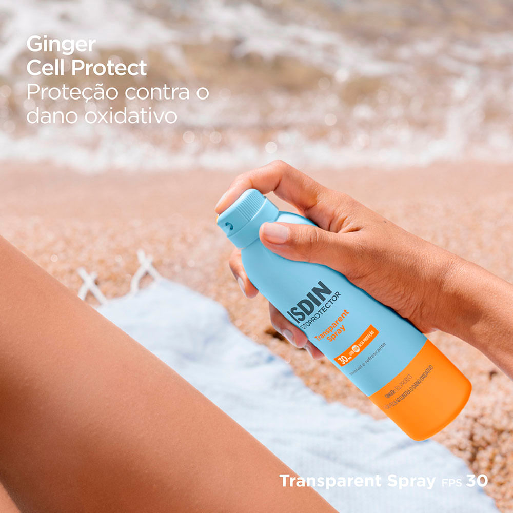 Protetor Solar Corporal Isdin Transparente Spray FPS 30