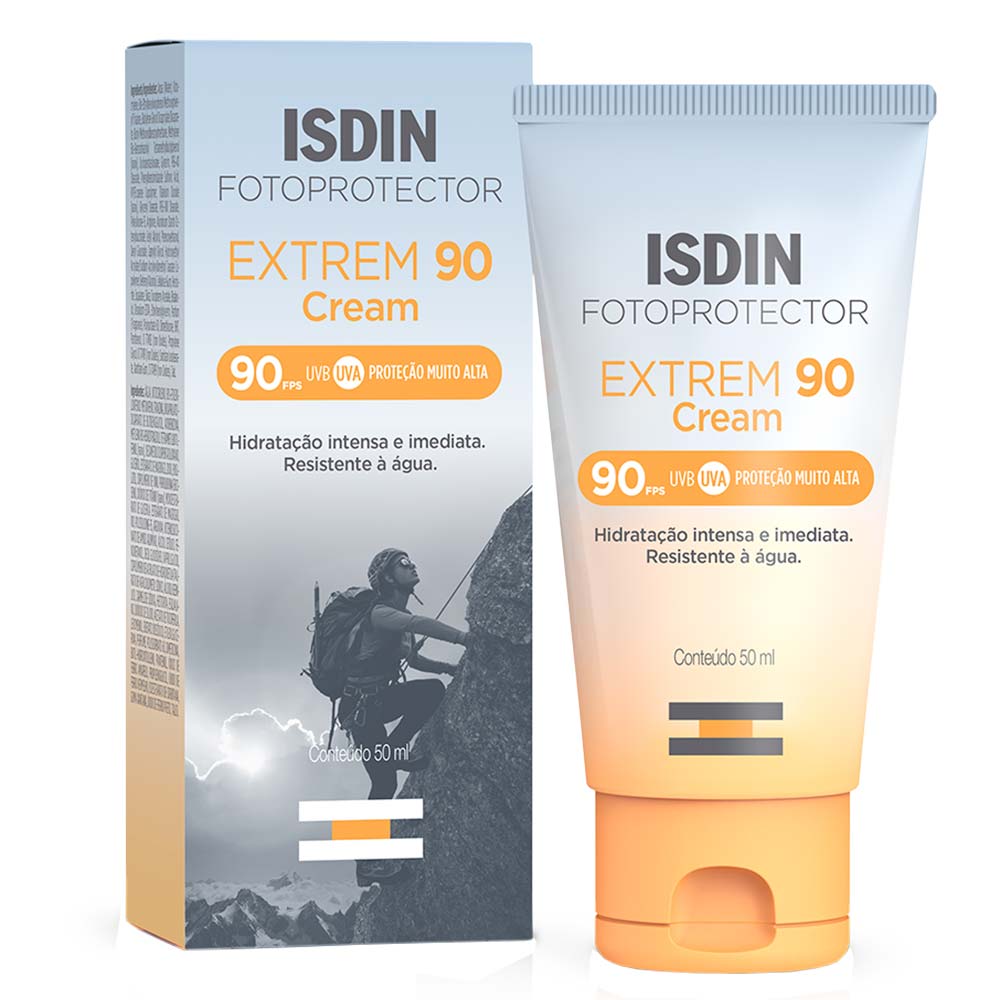 Protetor Solar Facial Alta Proteção ISDIN - Extrem90 FPS90 50ml