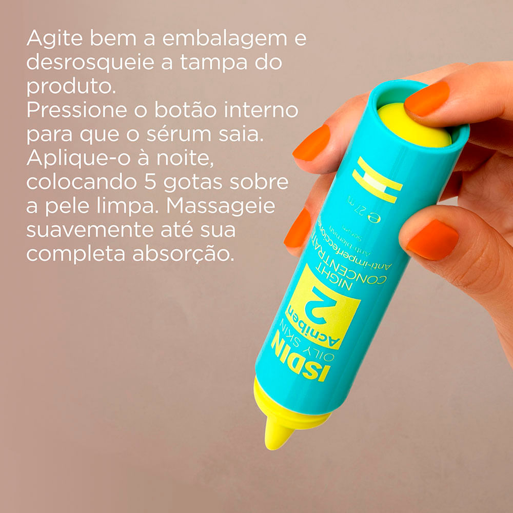 Sérum Noturno Anti Imperfeições Night Concentrate Acniben