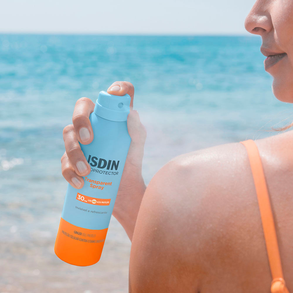 Protetor Solar Corporal Isdin Transparente Spray FPS 30