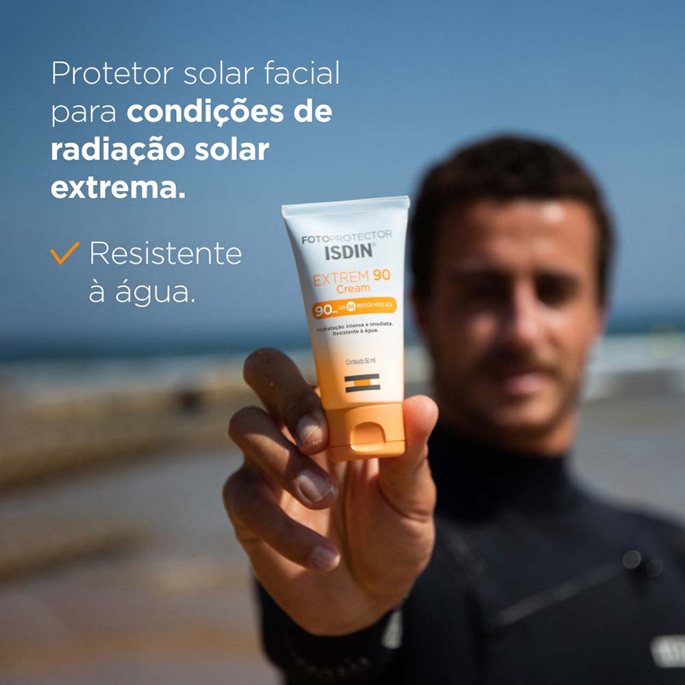 Protetor Solar Facial Alta Proteção ISDIN - Extrem90 FPS90 50ml