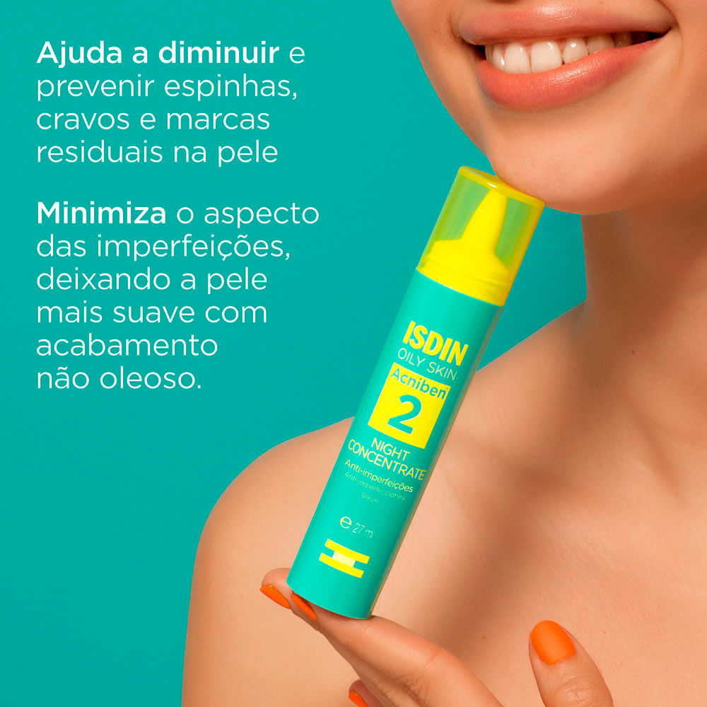 Sérum Noturno Anti Imperfeições Night Concentrate Acniben