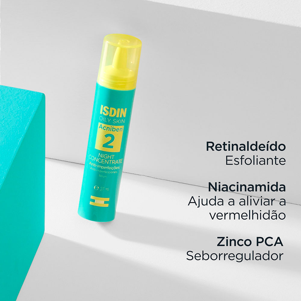 Sérum Noturno Anti Imperfeições Night Concentrate Acniben